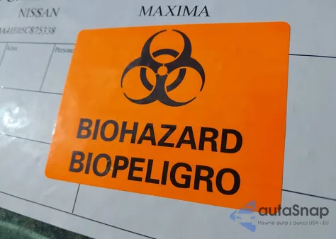 2005 Nissan Maxima 3.5 Se from USA, damaged, VIN 1N4BA41E05C875338